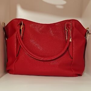 Boutique | Vibrant Fashion Red Shoulder Bag